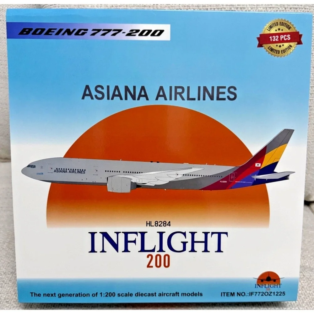 INFLIGHT/ASIANA AIRLINES/B777-200/HL8284/IF772OZ1225/1:200/NEW/MSASB7062326